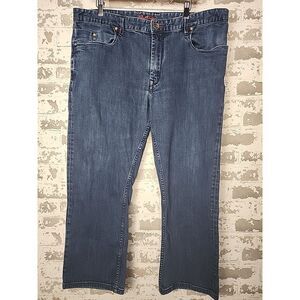 Robert Graham Classic Yates‎ Blue Denim Jeans Mens Size 38 X 27 Straight Casual